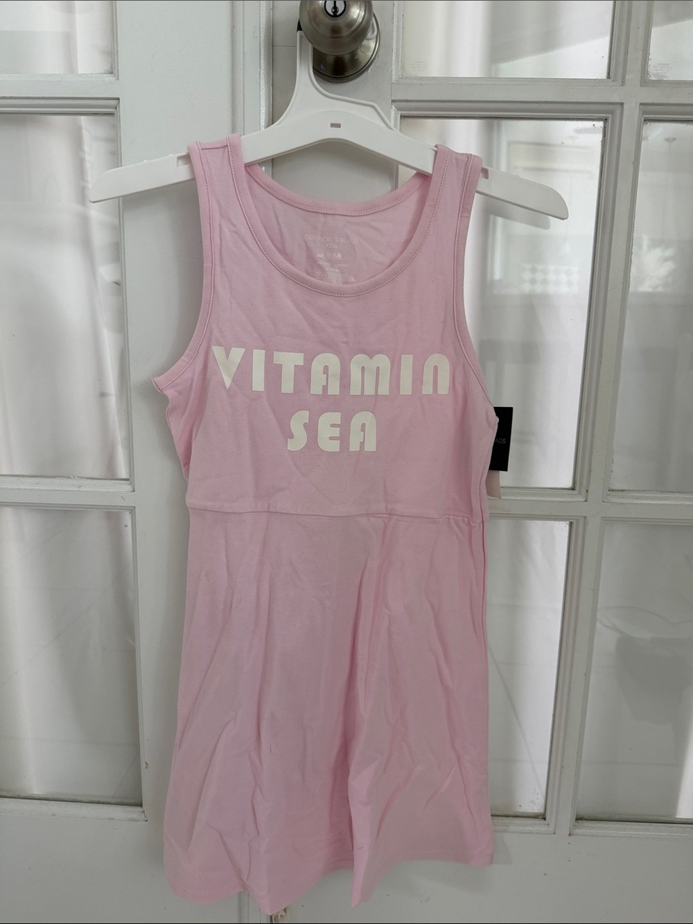 Grayson Threads Pink dress M (7-8)